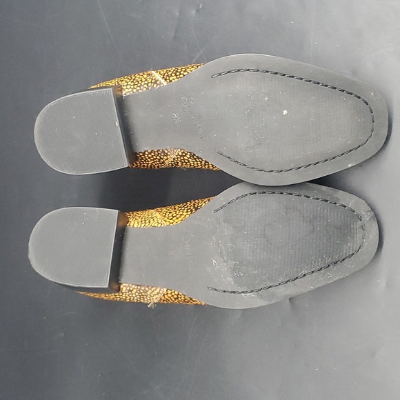 Anthropologie Seychelles Offstage Chelsea Boots Animal Print 8.5 - Picture 7 of 11